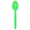 [1,000 ct] PS Plastic Heavy Weight Tea Spoons, Green