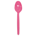 [1,000 ct] PS Plastic Heavy Weight Tea Spoons, Pink