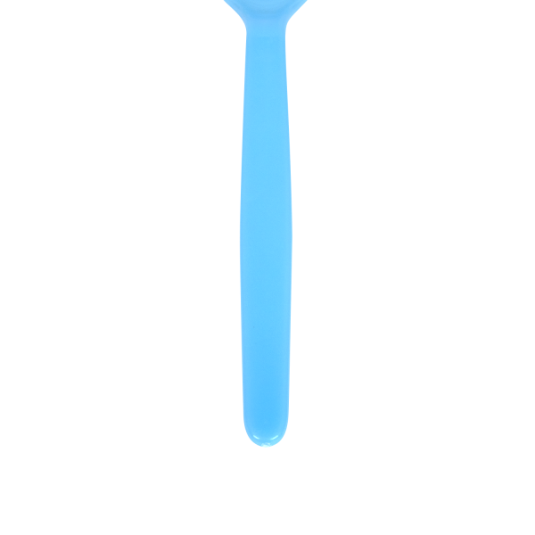 [1,000 ct] PS Plastic Heavy Weight Tea Spoons, Blue
