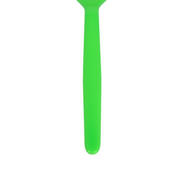 [1,000 ct] PS Plastic Heavy Weight Tea Spoons, Green