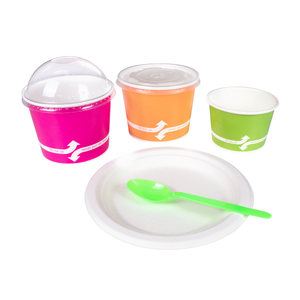 [1,000 ct] PS Plastic Heavy Weight Tea Spoons, Green