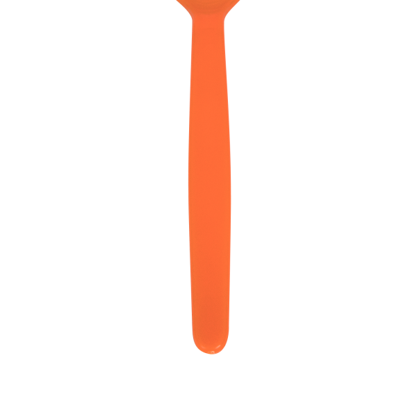 [1,000 ct] PS Plastic Heavy Weight Tea Spoons, Orange