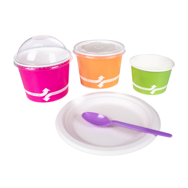 [1,000 ct] PS Plastic Heavy Weight Tea Spoons, Purple