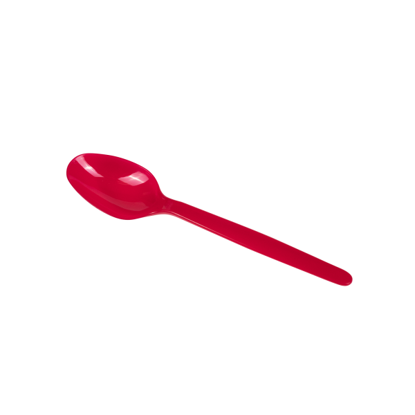 [1,000 ct] PS Plastic Heavy Weight Tea Spoons, Red