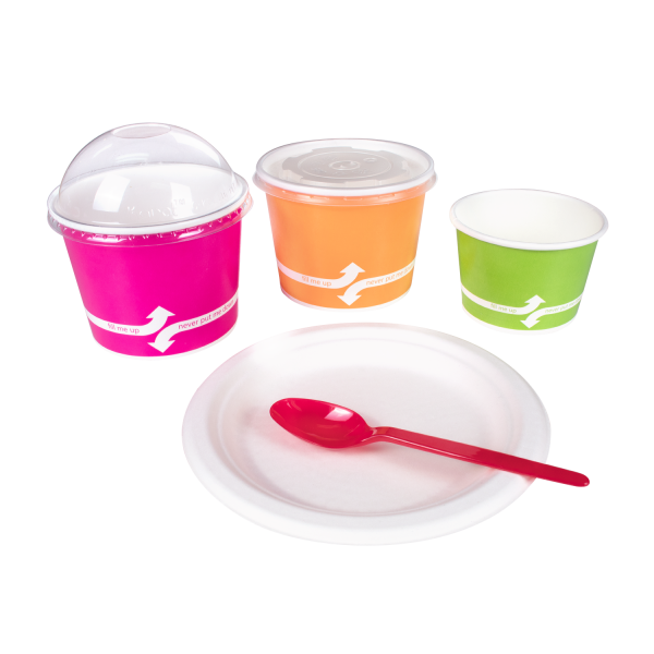[1,000 ct] PS Plastic Heavy Weight Tea Spoons, Red