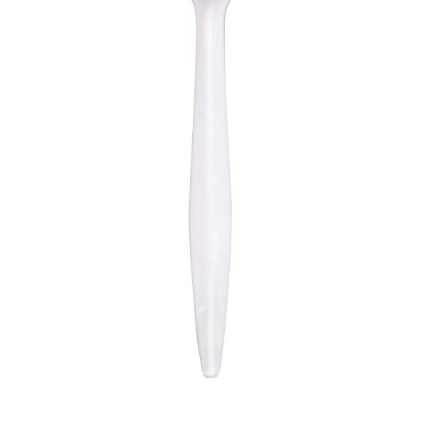 [1,000 ct] PP Plastic Medium Weight Sporks, White