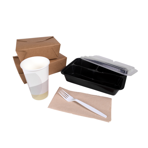 [1,000 ct] PS Plastic Heavy Weight Forks Wrapped, White