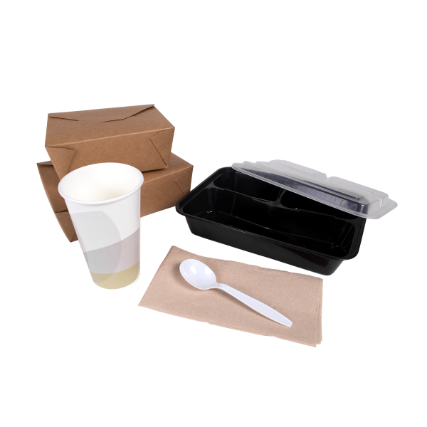 [1,000 ct] PS Plastic Heavy Weight Soup Spoons Wrapped, White