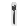 [1,000 ct] PS Plastic Extra Heavy Weight Tea Spoons Wrapped, Black