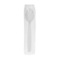 [1,000 ct] PS Plastic Extra Heavy Weight Tea Spoons Wrapped, White
