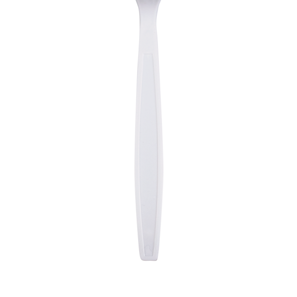 [1,000 ct] PP Plastic Heavy Weight Forks Wrapped, White