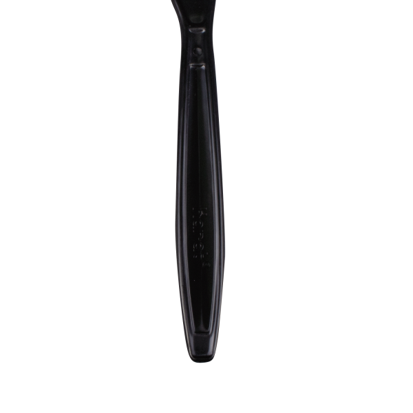 [1,000 ct] PP Plastic Heavy Weight Knives Wrapped, Black