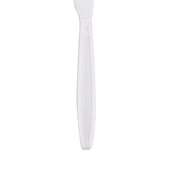 [1,000 ct] PP Plastic Heavy Weight Knives Wrapped, White