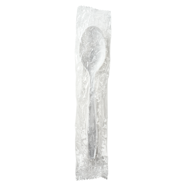 [1,000 ct] PP Heavy-Weight Tea Spoon Wrapped, White