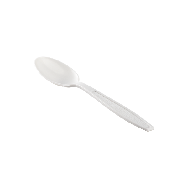 [1,000 ct] PP Heavy-Weight Tea Spoon Wrapped, White