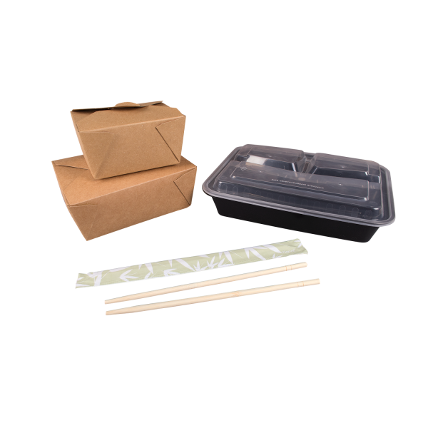 [1,000 Pairs] 9" Individually Wrapped Bamboo Chopsticks, Bamboo