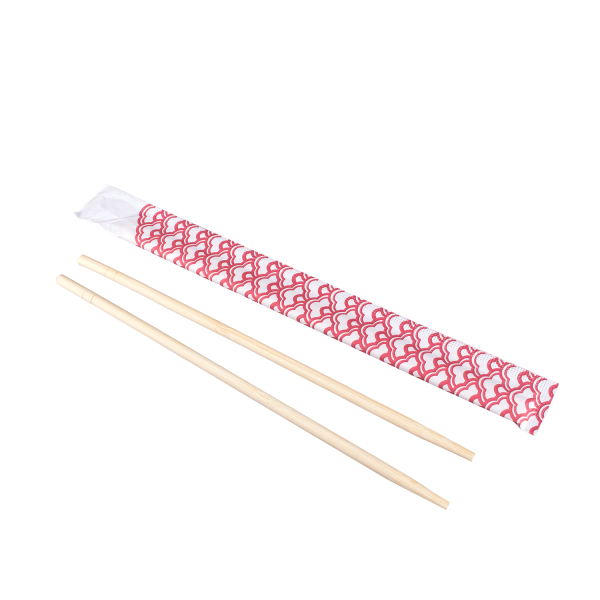 [1,000 Pairs] 9" Individually Wrapped Bamboo Chopsticks, Dynasty