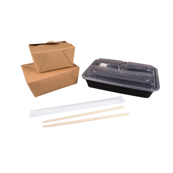 [1,000 Pairs] 9" Individually Wrapped Bamboo Chopsticks, White
