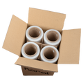 [4 Rolls] Hand Wrap Stretch Film (18" x1476'), 43 Gauge
